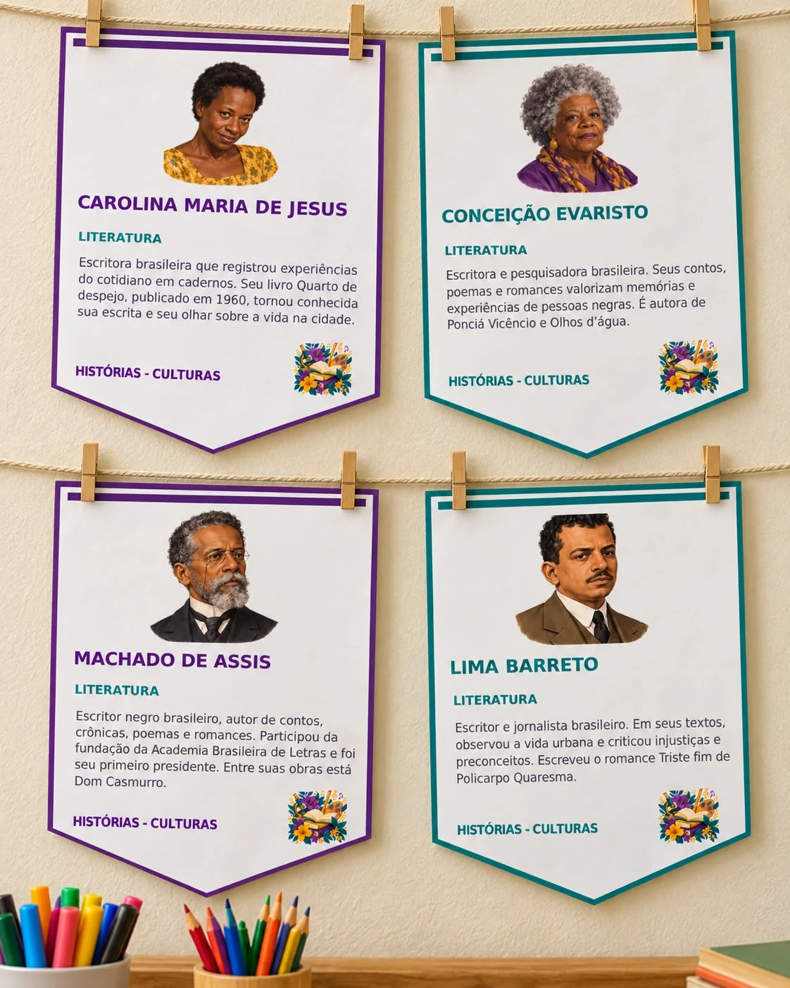 HISTÓRIAS, CULTURAS E VOZES NEGRAS – CONSCIÊNCIA NEGRA- ANOS INICIAIS — amostra 2: Transforme suas aulas em momentos de… HISTÓRIAS, CULTURAS E VOZES NEGRAS – CONSCIÊNCIA NEGRA- ANOS INICIAIS — amostra 2: Transforme suas aulas em momentos de…