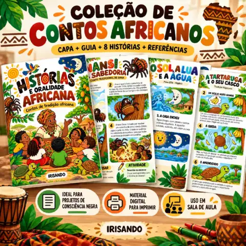 Histórias e Oralidade Africana | Consciência Negra — amostra 1: 📚 Histórias e Oralidade Africana