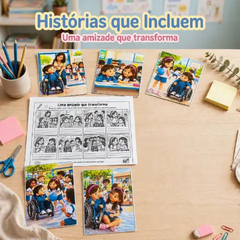 Histórias Inclusivas - Educação Infantil / Inclusão — capa do material