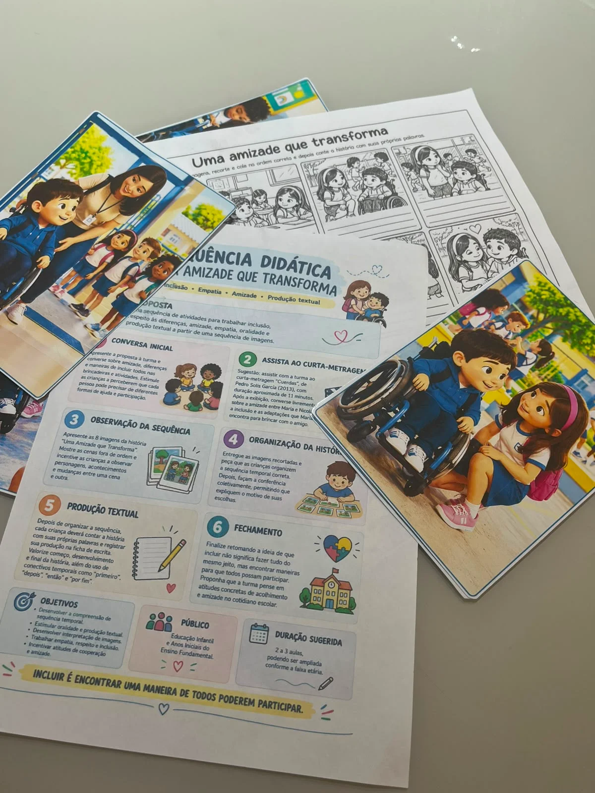 HISTÓRIAS QUE INCLUEM - ed. infantil, fundamental e ed. especial — amostra 3: Histórias encantadoras, ilustrações…