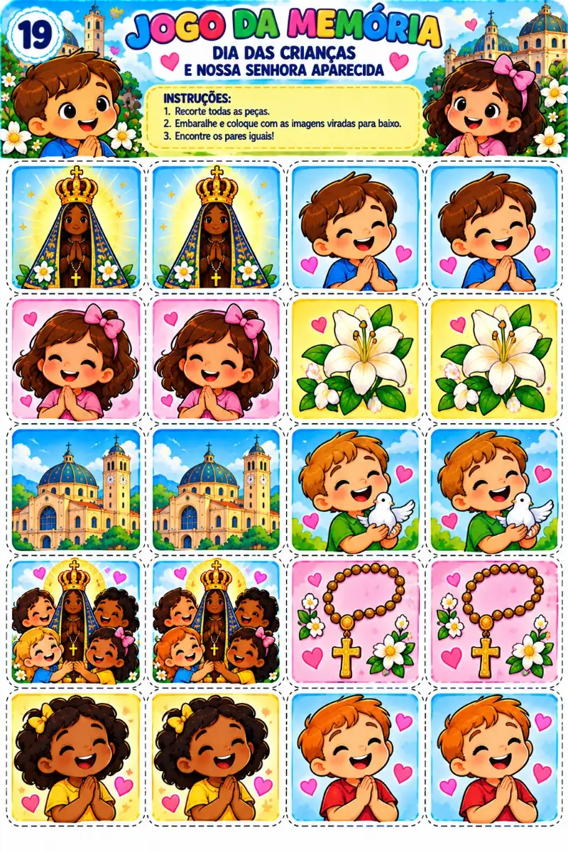 HISTORINHA INFANTIL: NOSSA SENHORA APARECIDA — A PADROEIRA DO BRASIL E O DIA DAS CRIANÇAS — amostra 2: 📖 HISTORINHA…