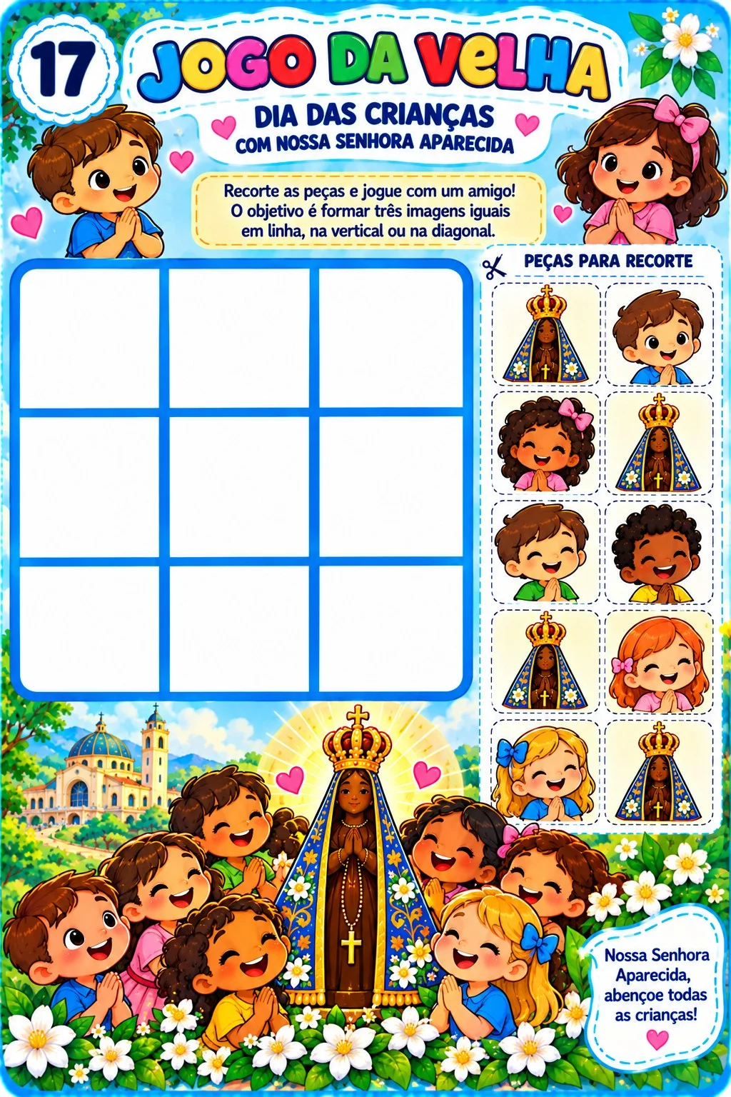 HISTORINHA NOSSA SENHORA APARECIDA E O DIA DAS CRIANÇAS EM PDF — amostra 3: Descrição curta: 📖 Uma linda historinha…