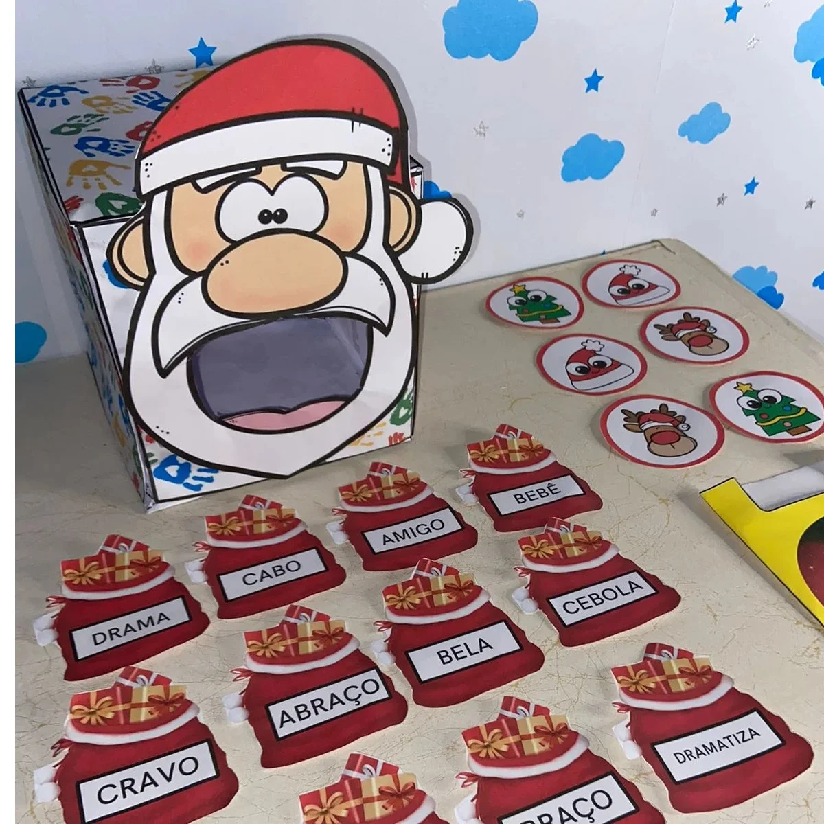 HORA DA LEITURA COM PAPAI NOEL – KIT 102 PALAVRAS, JOGOS E ATIVIDADES — capa do material