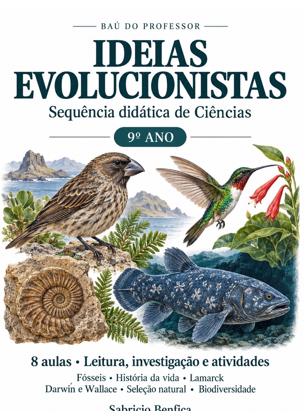 Ideias Evolucionistas: Sequência Didática de Ciências — Português para Fundamental II (6º–9º): 8 aulas de Ciências para o…