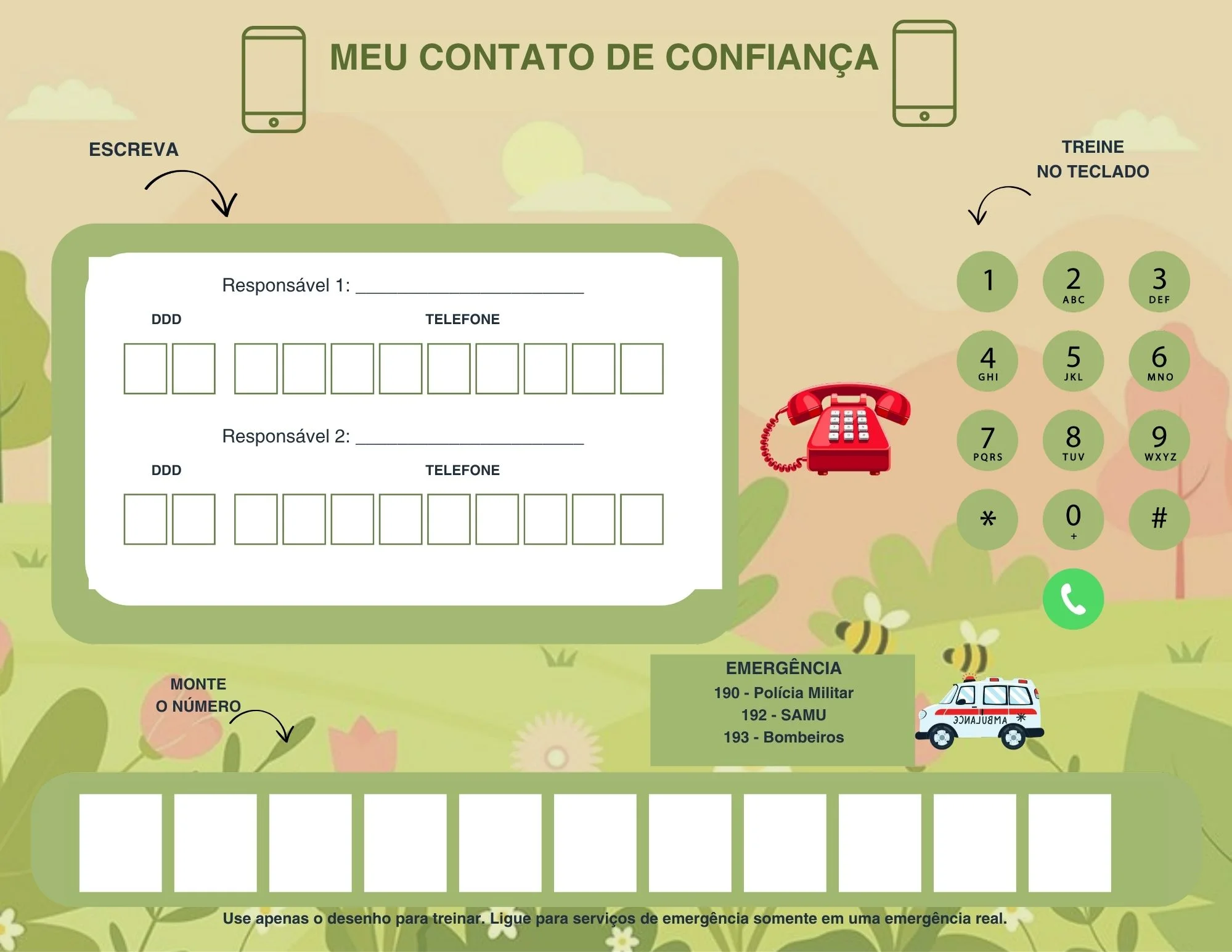 Identidade e autonomia infantil : Meu Telefone e Endereço — amostra 2: 2. Explorando o endereço
