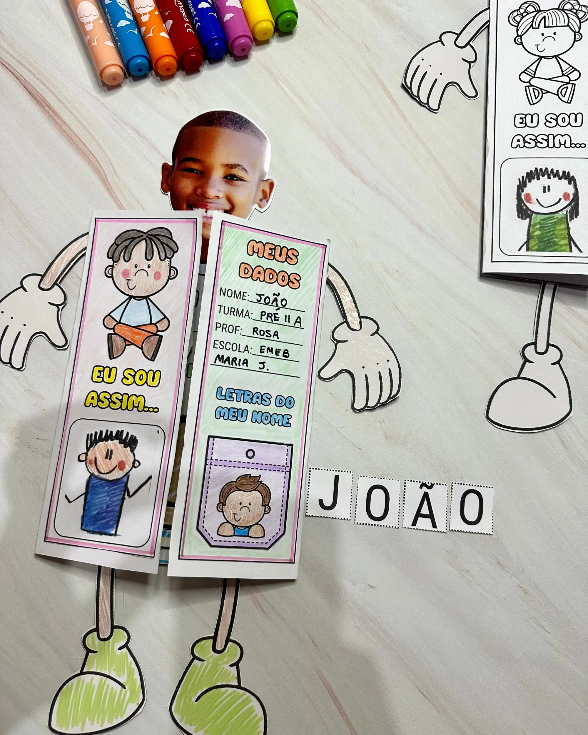 Identidade na Educação Infantil – Atividade Interativa Eu Sou Assim — amostra 5: Atividade interativa sobre identidade para… Identidade na Educação Infantil – Atividade Interativa Eu Sou Assim — amostra 5: Atividade interativa sobre identidade para…