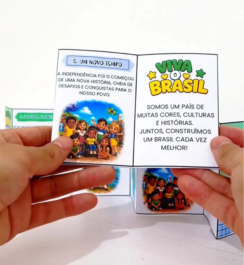 Independência do Brasil: Livrinho Zig-Zag para 7 de Setembro — amostra 4: Para quem é indicado
