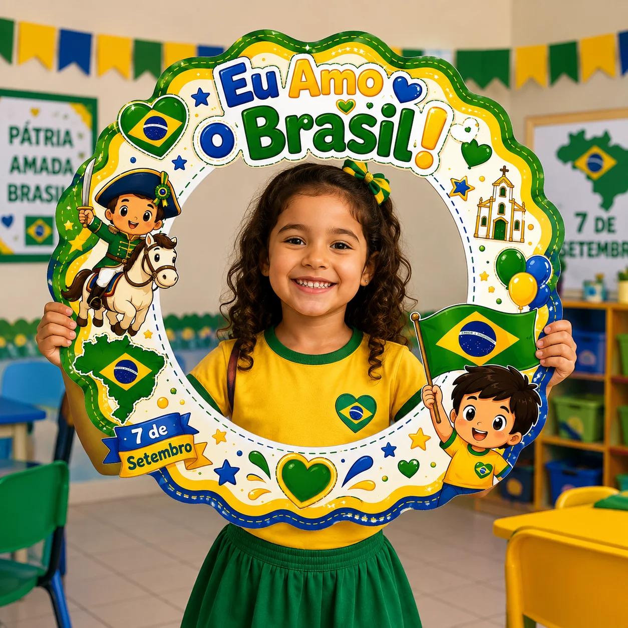 INDEPENDÊNCIA DO BRASIL: MOLDURA / BAMBOLÊ PARA FOTO + VISEIRA — amostra 1: PLR CONSUMIDOR FINAL INDEPENDÊNCIA DO BRASIL: MOLDURA / BAMBOLÊ PARA FOTO + VISEIRA — amostra 1: PLR CONSUMIDOR FINAL
