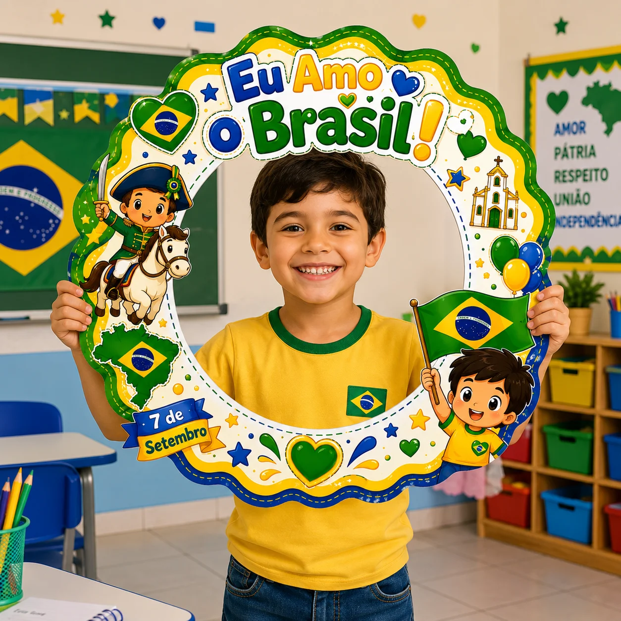 INDEPENDÊNCIA DO BRASIL: MOLDURA / BAMBOLÊ PARA FOTO + VISEIRA — amostra 2: 📲 ENTRE NO MEU GRUPO DE VENDAS INDEPENDÊNCIA DO BRASIL: MOLDURA / BAMBOLÊ PARA FOTO + VISEIRA — amostra 2: 📲 ENTRE NO MEU GRUPO DE VENDAS