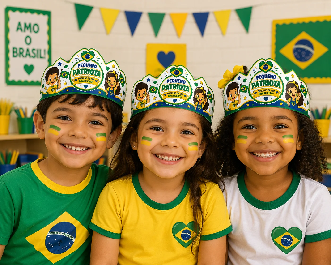 INDEPENDÊNCIA DO BRASIL: MOLDURA / BAMBOLÊ PARA FOTO + VISEIRA — amostra 4: Um kit lindo e divertido para celebrar o 7 de… INDEPENDÊNCIA DO BRASIL: MOLDURA / BAMBOLÊ PARA FOTO + VISEIRA — amostra 4: Um kit lindo e divertido para celebrar o 7 de…