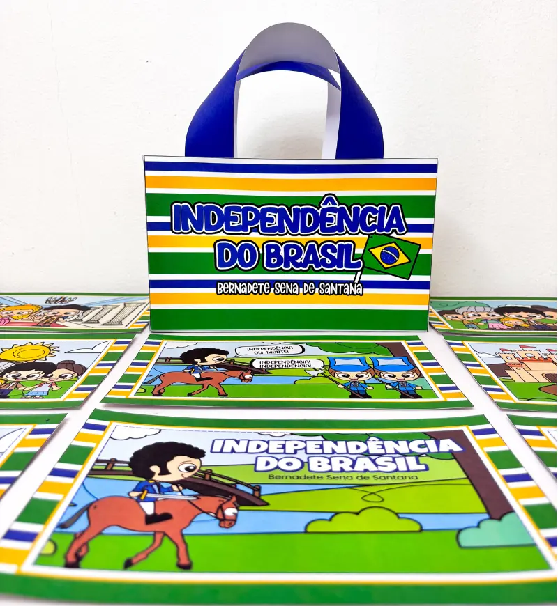 Independência do Brasil: Sacola de História em PDF — capa do material