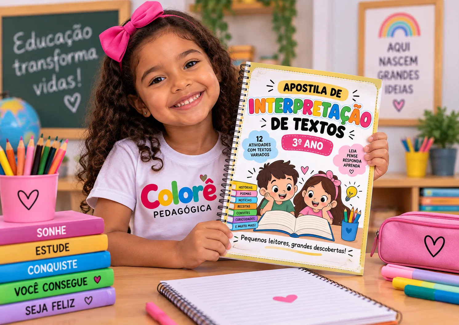 Interpretação de texto 3⁰ ano - 12 atividades gêneros textuais.idades — Português para 3º ano: Material com 12 atividades…