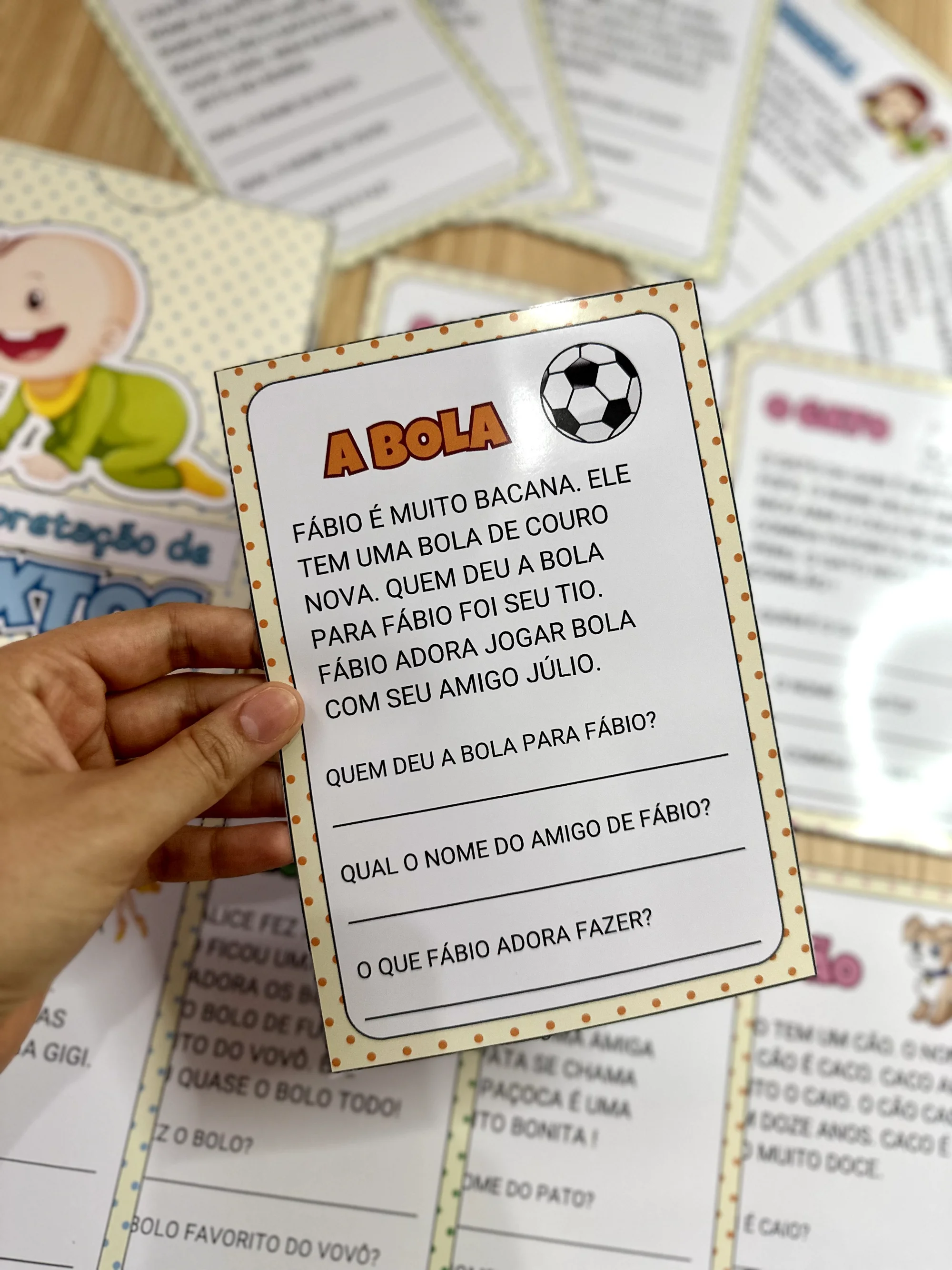 Interpretação de textos - 12 textos curtos leitura e interpretação — amostra 2: para leitura e interpretação, com 3…