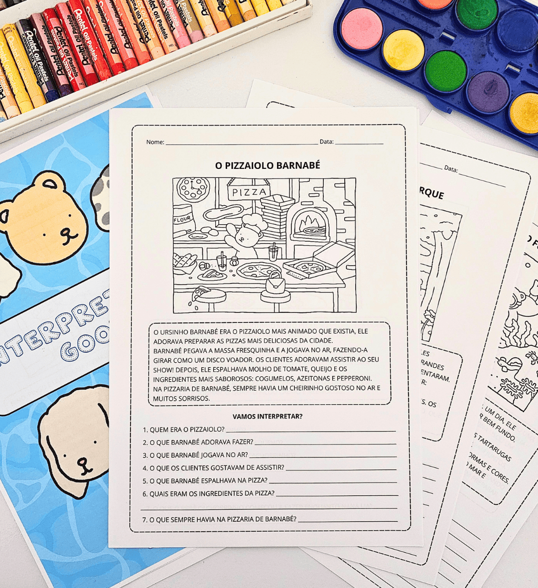Interpretação de textos com tema Bobbie Goods para alfabetização — amostra 4: Para quem é indicado