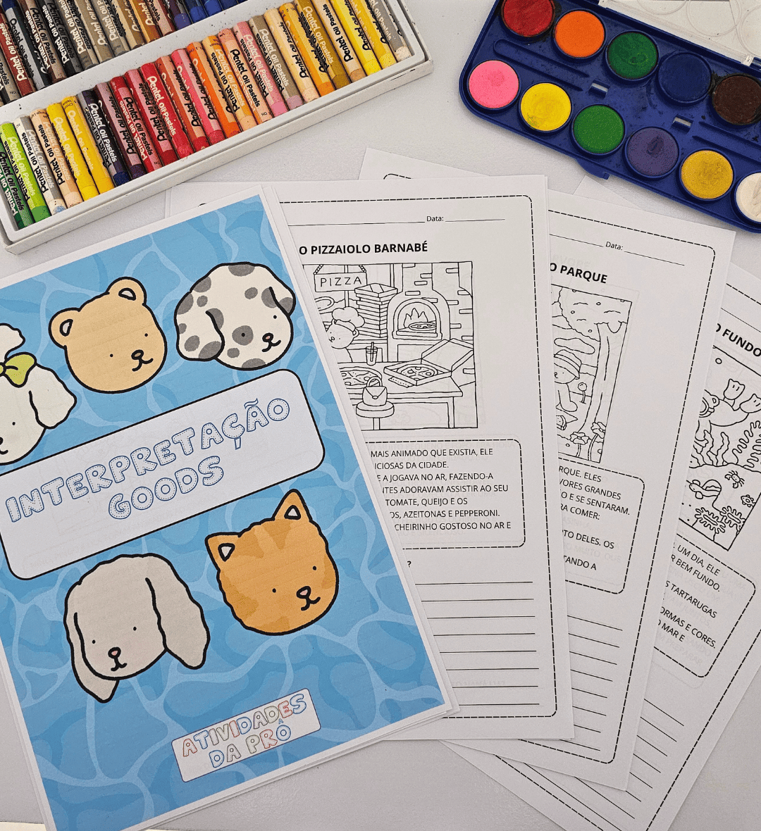 Interpretação de textos com tema Bobbie Goods para alfabetização — Alfabetização para Todas as séries: Trabalhe leitura e…
