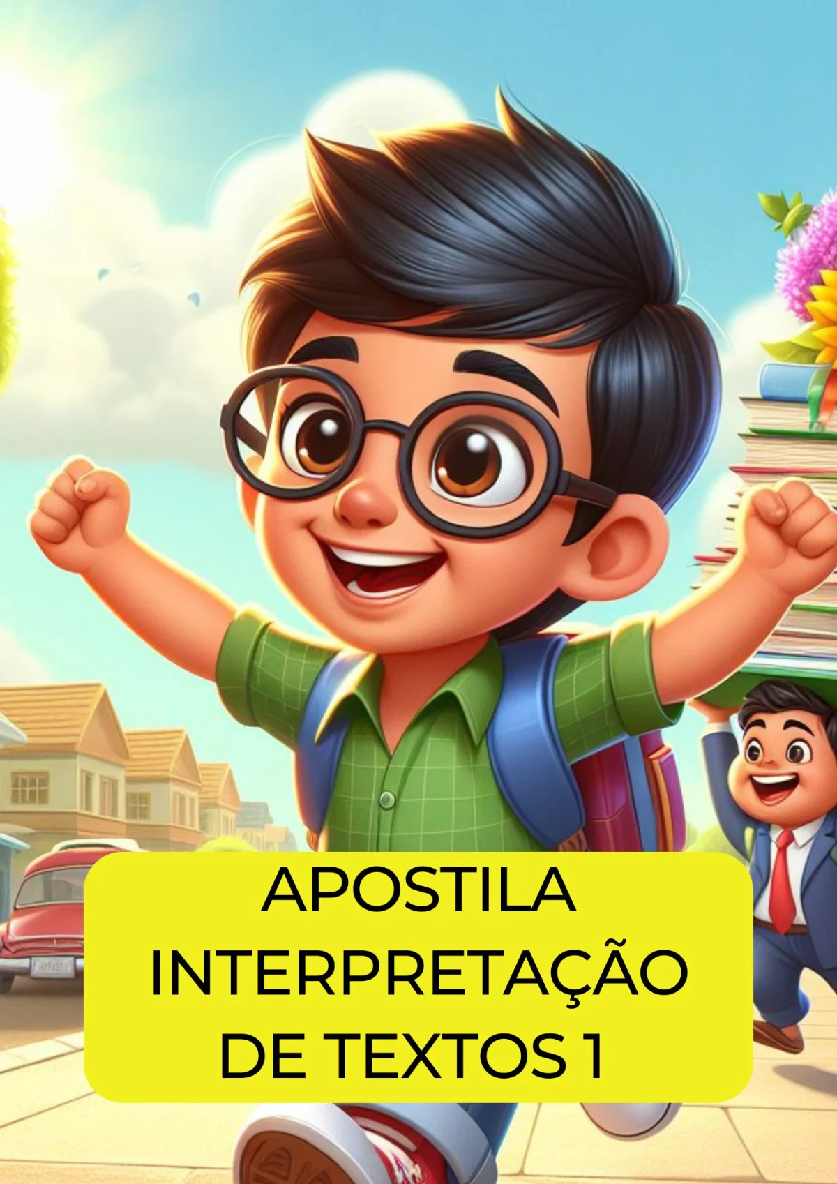 📚 INTERPRETAÇÃO DE TEXTOS – LEITURA E COMPREENSÃO 14 páginas — Alfabetização para 1º ano: Seus alunos leem, mas ainda…