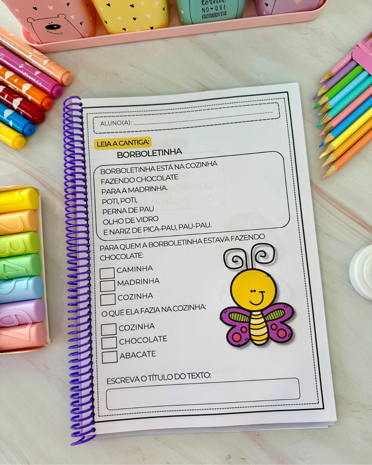 INTERPRETAÇÃO DIVERSOS GENEROS TEXTUAIS - ANOS INICIAIS — amostra 2: Apostila para trabalhar leitura e Interpretação de… INTERPRETAÇÃO DIVERSOS GENEROS TEXTUAIS - ANOS INICIAIS — amostra 2: Apostila para trabalhar leitura e Interpretação de…
