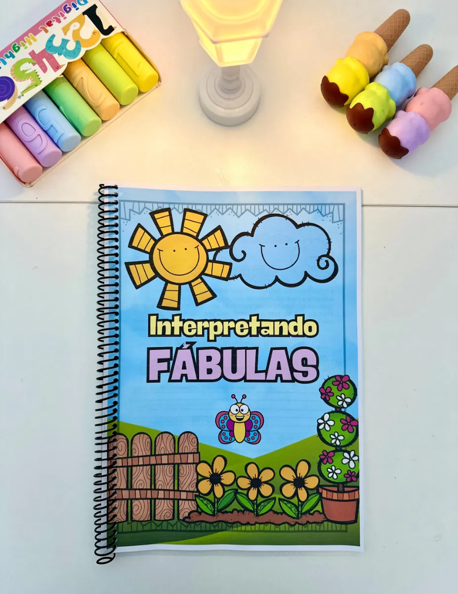 Interpretando Fábulas: Atividades de Interpretação em PDF — amostra 2: 18 páginas com fábulas ilustradas, perguntas de…