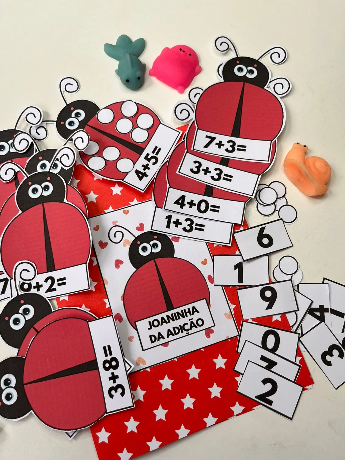 🐞 JOANINHA DA ADIÇÃO - ANOS INICIAIS MATEMATICA — amostra 3: A Joaninha da Adição foi criada para transformar o “somar” em…