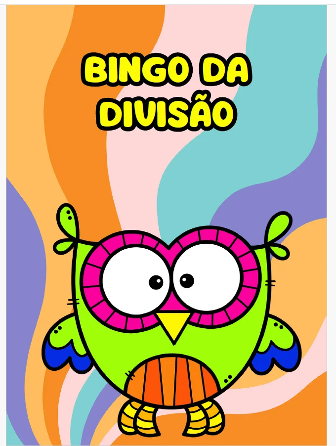 JOGO BINGO DA DIVISÃO – MATEMÁTICA- ANOS INICIAIS — amostra 1: Com o Bingo da Divisão , seus alunos vão praticar as…