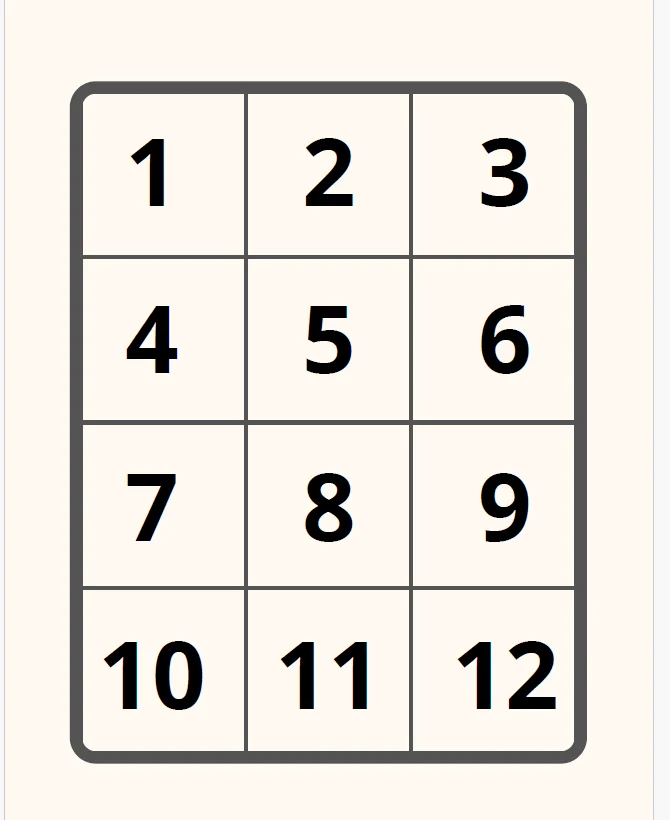 JOGO BINGO DE NÚMEROS - ALFABETIZAÇÃO MATEMÁTICA INICIAL — amostra 5: Uma atividade lúdica para trabalhar reconhecimento…