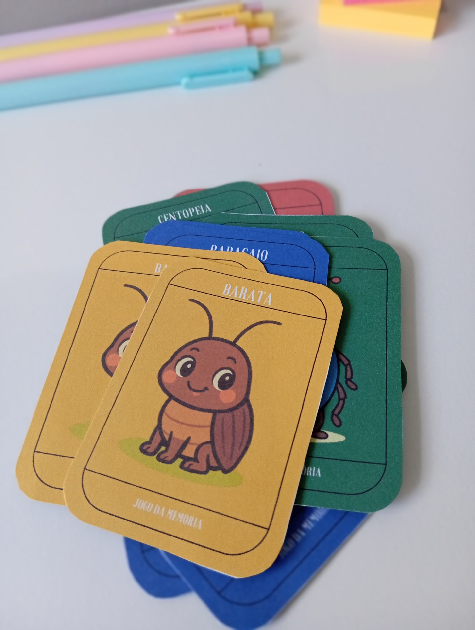 Jogo da Memória – Animais – PDF para Imprimir | Educação Infantil e Anos Iniciais — amostra 1: Sobre o Jogo da Memória –…