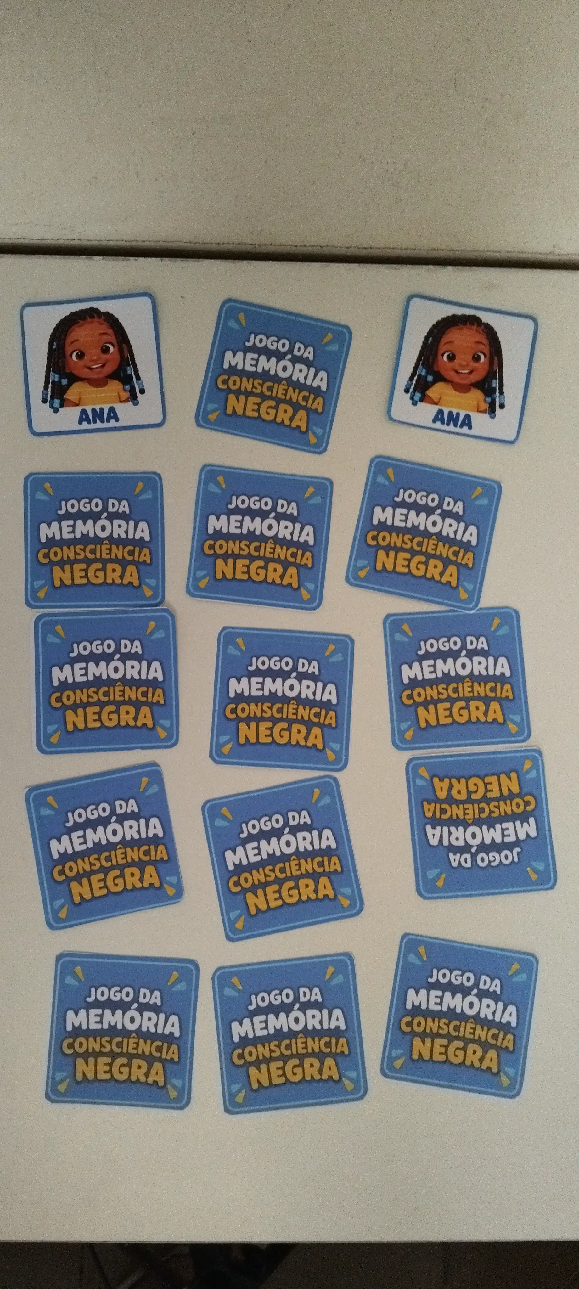 Jogo da Memória Consciência Negra: 12 Pares para Imprimir — capa do material