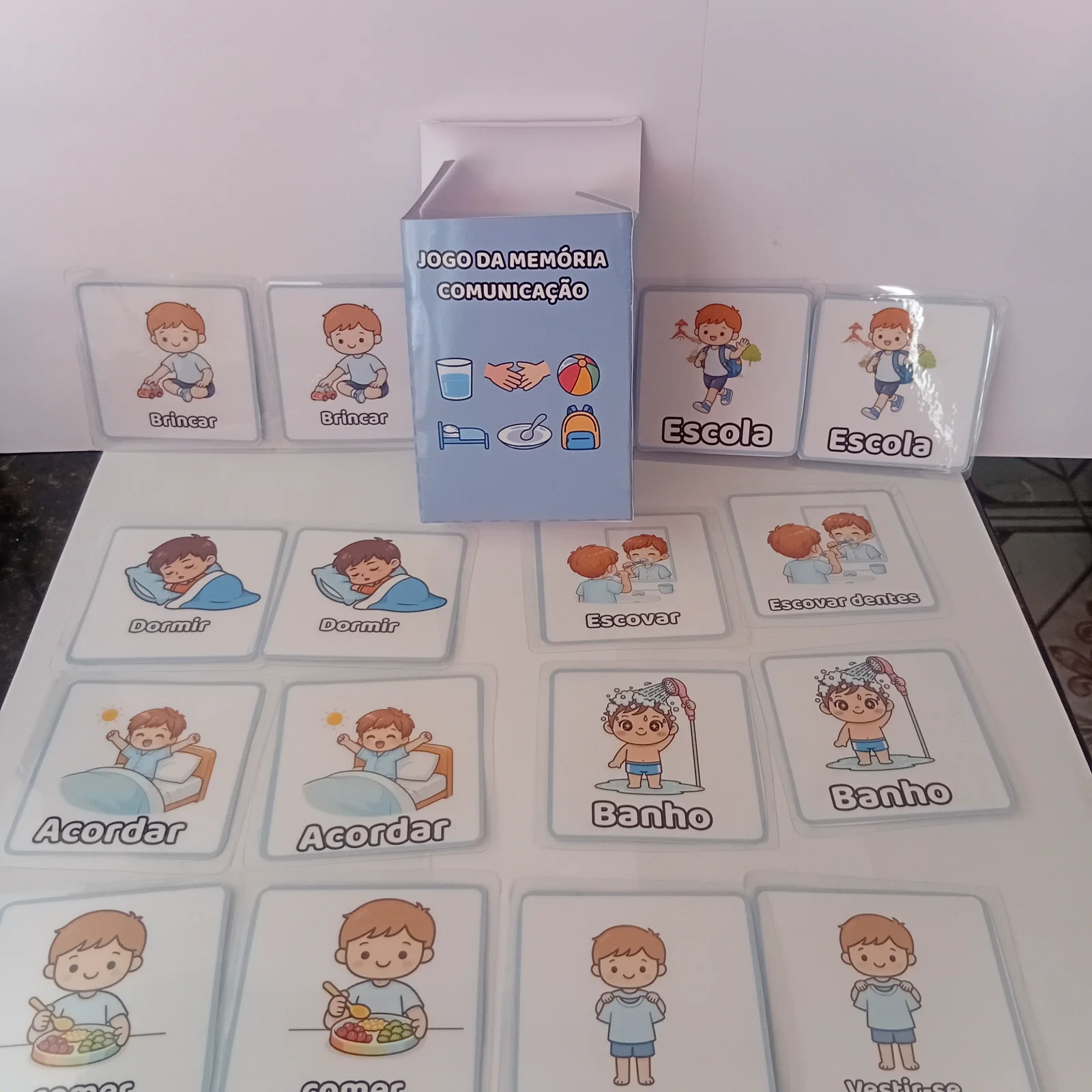 Jogo da Memória da Comunicação – 12 Pares de Carta — amostra 2: Jogo da Memória da Comunicação com 12 pares de cartas… Jogo da Memória da Comunicação – 12 Pares de Carta — amostra 2: Jogo da Memória da Comunicação com 12 pares de cartas…
