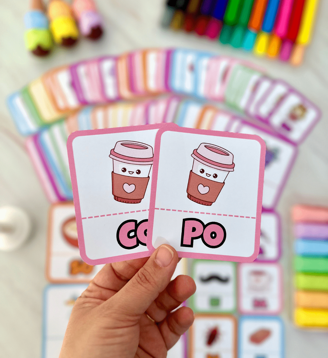 Jogo da Memória das Sílabas em PDF para Alfabetização — amostra 1: Jogo da Memória das Sílabas para aprender brincando
