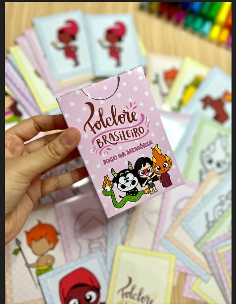 JOGO DA MEMÓRIA DO FOLCLORE - ENSINO FUNDAMENTAL E EDUCAÇÃO INFANTIL — amostra 2: O arquivo Jogo da Memória Folclore…