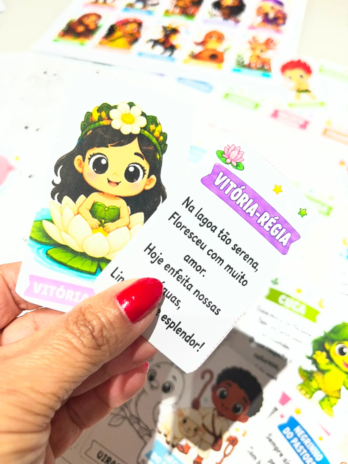 Jogo da Memória e Cards do Folclore Brasileiro — amostra 2: Você recebe: