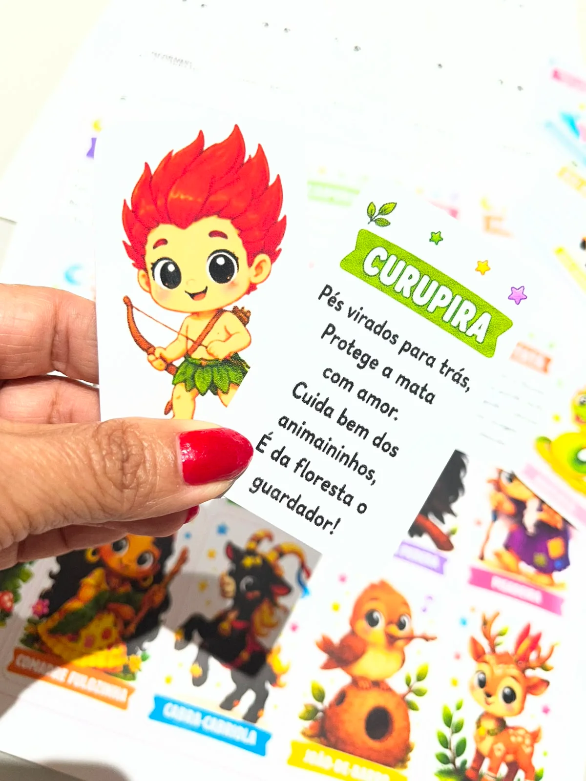 Jogo da Memória e Cards do Folclore Brasileiro — amostra 3: Jogo da Memória e Cards do Folclore Brasileiro Aprender sobre o… Jogo da Memória e Cards do Folclore Brasileiro — amostra 3: Jogo da Memória e Cards do Folclore Brasileiro Aprender sobre o…