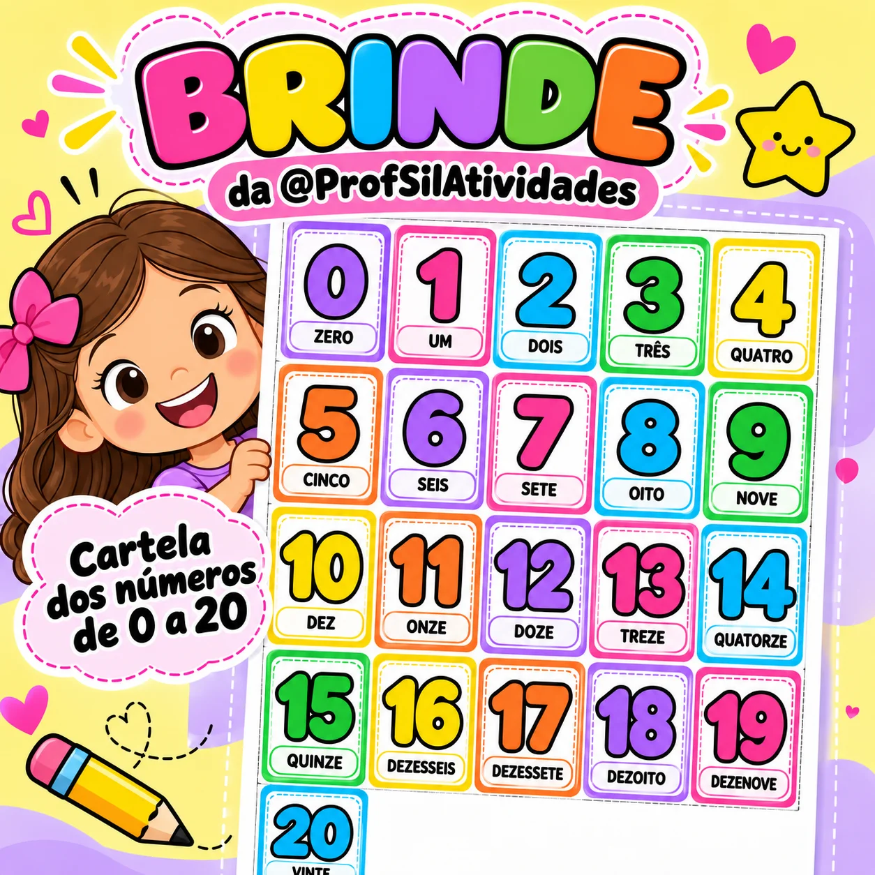 Jogo da Memória e Dominó dos Números do 0 ao 20 em PDF — amostra 4: ✨ OUTRAS POSSIBILIDADES DE USO