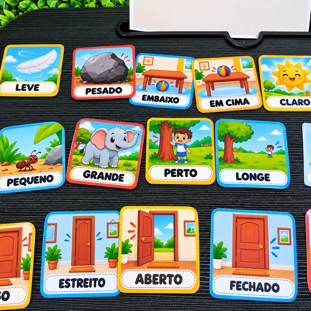 Jogo da Memória e Pareamento dos Opostos 🔑 PALAVRAS-CHAVE — capa do material
