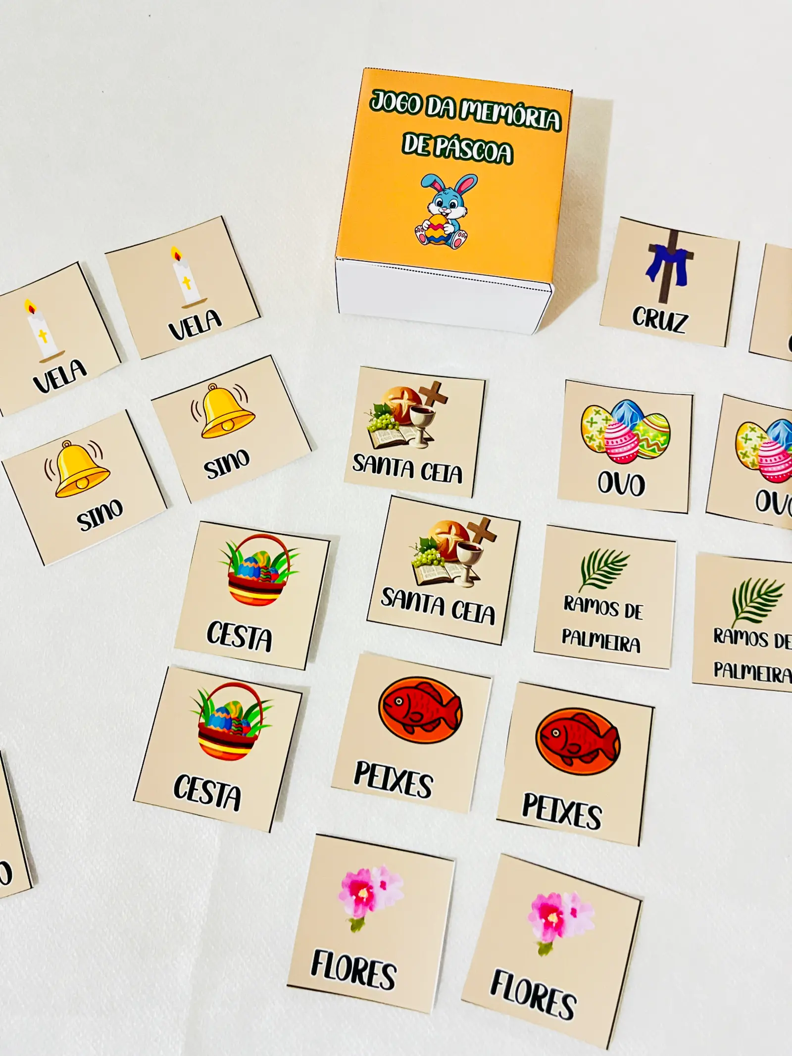 Jogo da Memória – Educação Infantil e Anos Iniciais | Alfabetização — amostra 4: Jogo da Memória para desenvolver atenção,…