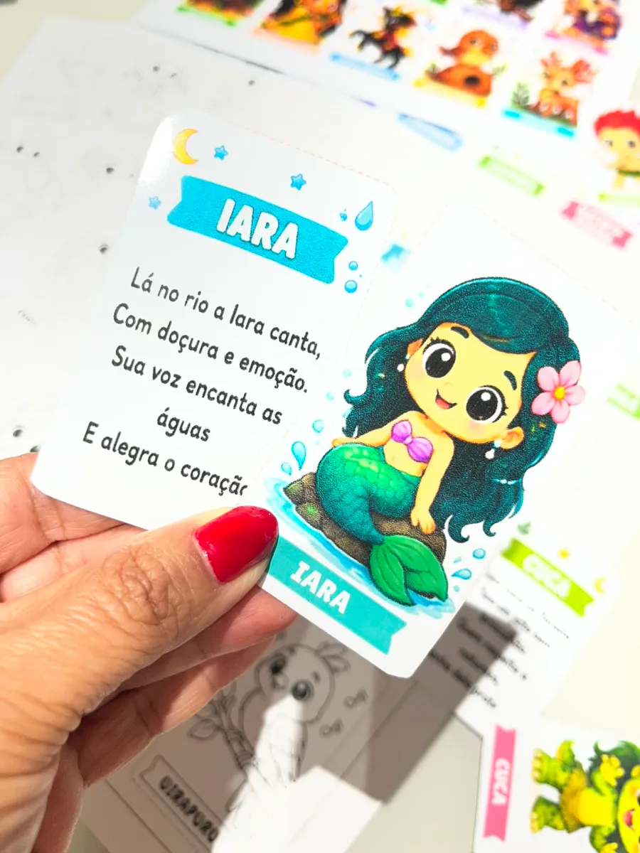 Jogo da Memória Folclore - Anos Iniciais — amostra 3: Transforme o estudo do Folclore Brasileiro em uma aventura cheia de…