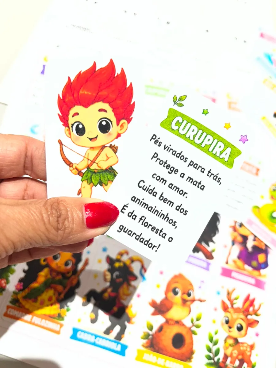 Jogo da Memória Folclore - Anos Iniciais — amostra 4: Transforme o estudo do Folclore Brasileiro em uma aventura cheia de…