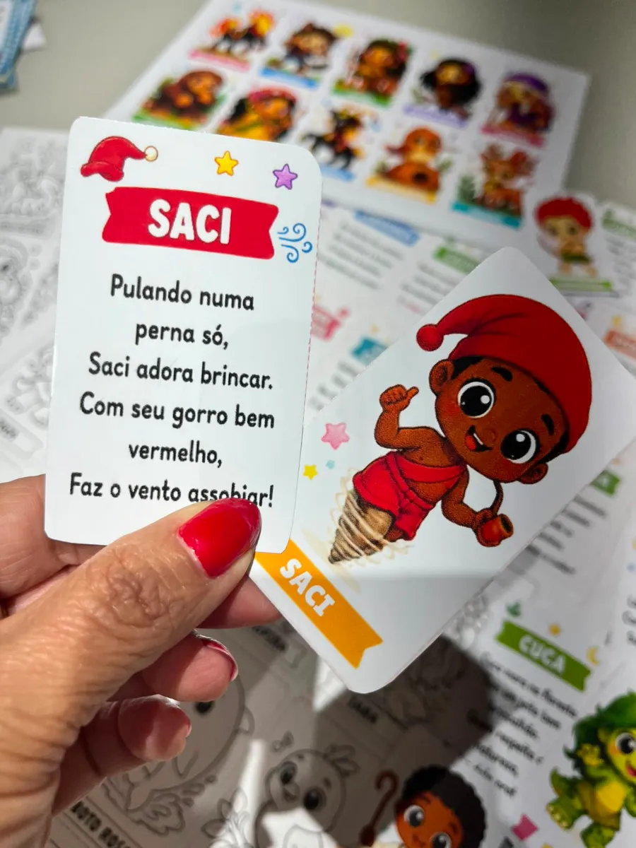Jogo da Memória Folclore - Anos Iniciais — amostra 6: Transforme o estudo do Folclore Brasileiro em uma aventura cheia de…