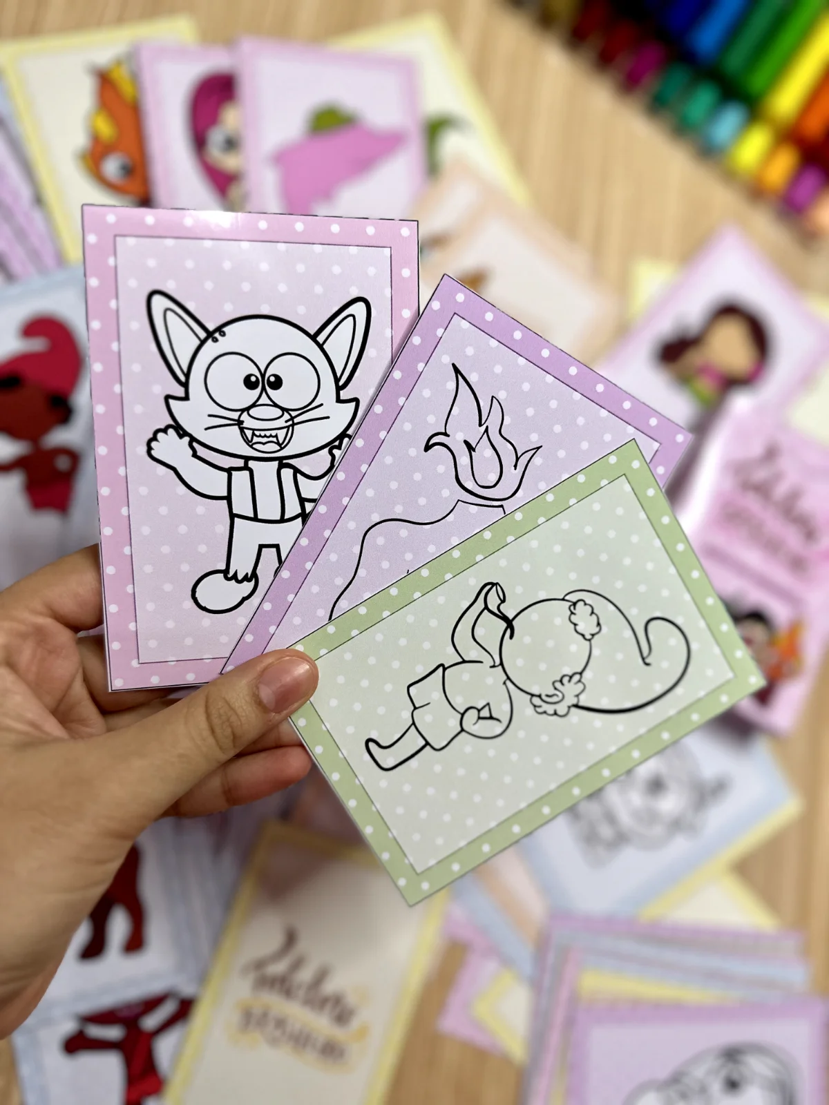 Jogo da Memória Folclore Brasileiro — amostra 7: O arquivo acompanha 32 fichas ilustradas e uma caixinha para guardar o…