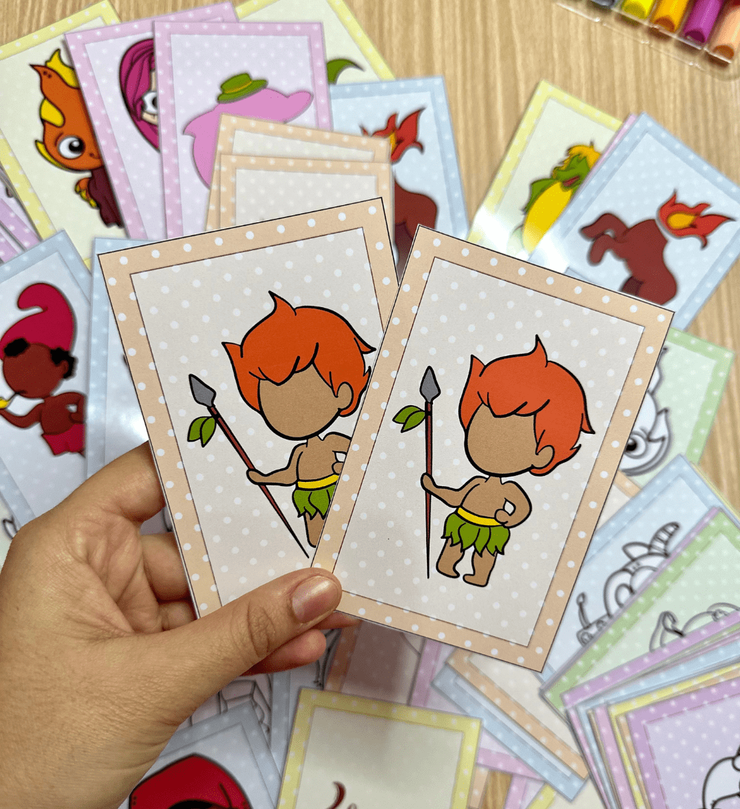 Jogo da Memória Folclore: PDF com 32 Fichas e Caixinha — amostra 4: Para quem é indicado