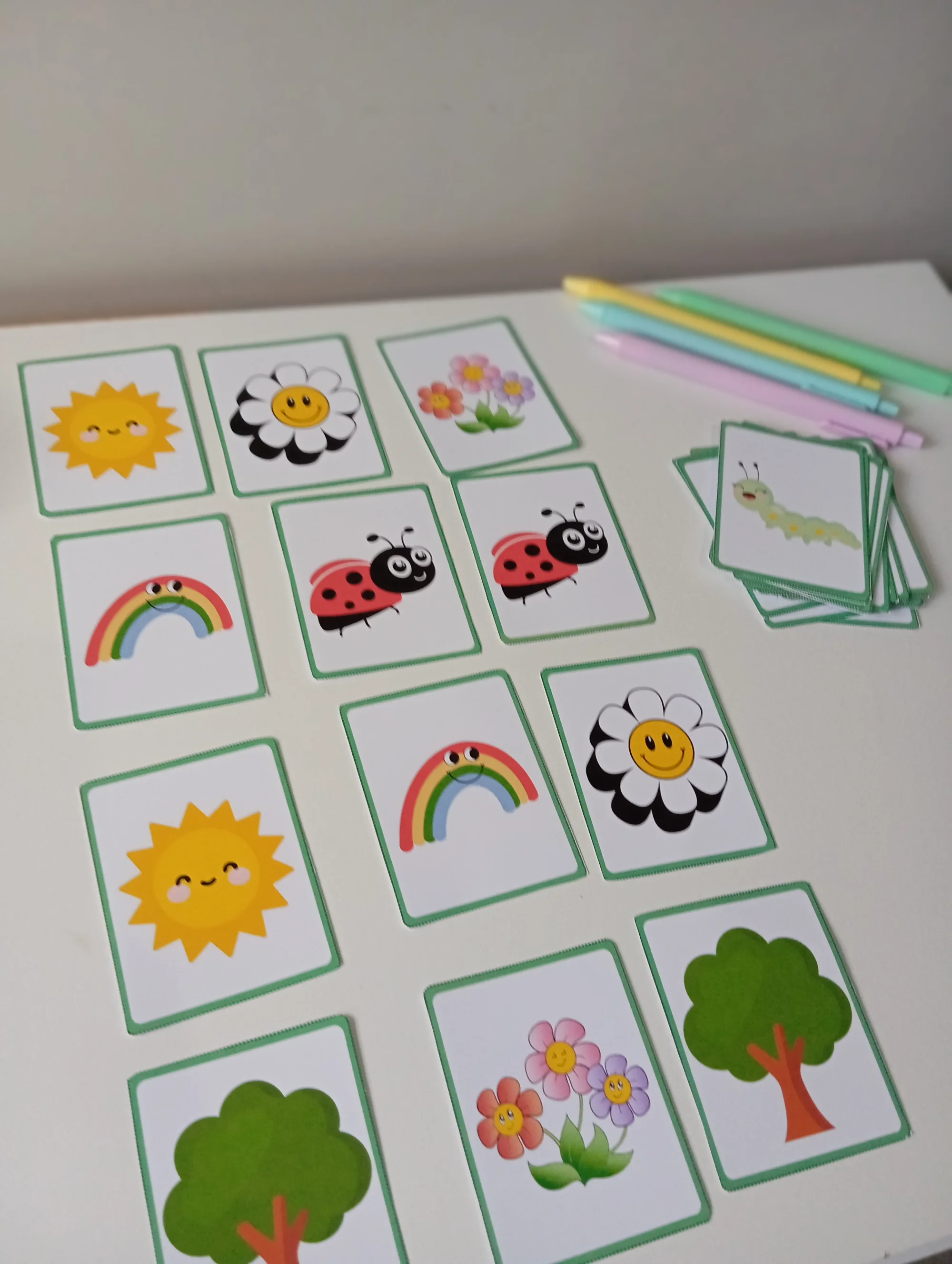 Jogo da Memória Primavera: Flores, Cores e Natureza — amostra 2: Como usar em sala de aula