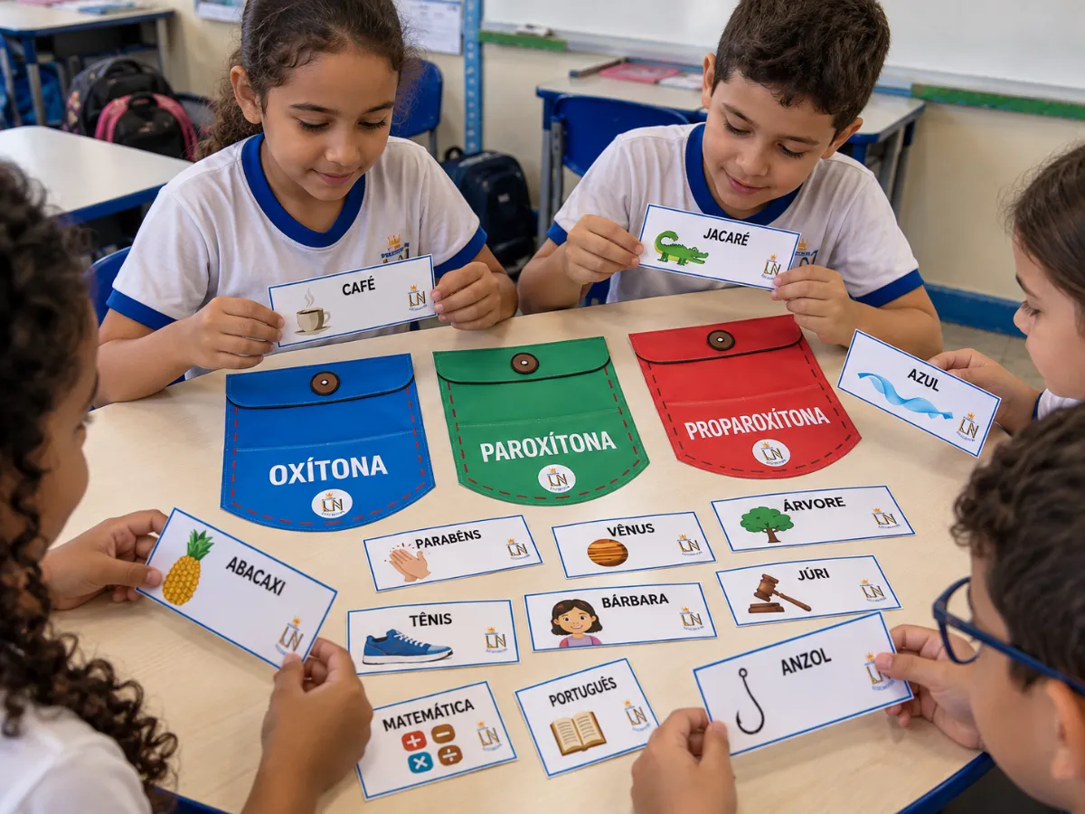 Jogo da Sílaba Tônica – Aprender brincando! — amostra 2: Um recurso pedagógico lúdico e interativo para trabalhar a…