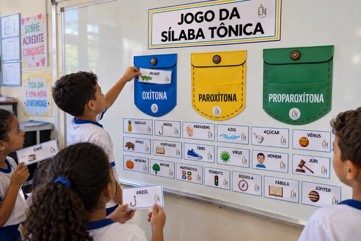 Jogo da Sílaba Tônica – Aprender brincando! — Atividades para 3º ano: Um recurso pedagógico lúdico e interativo para…