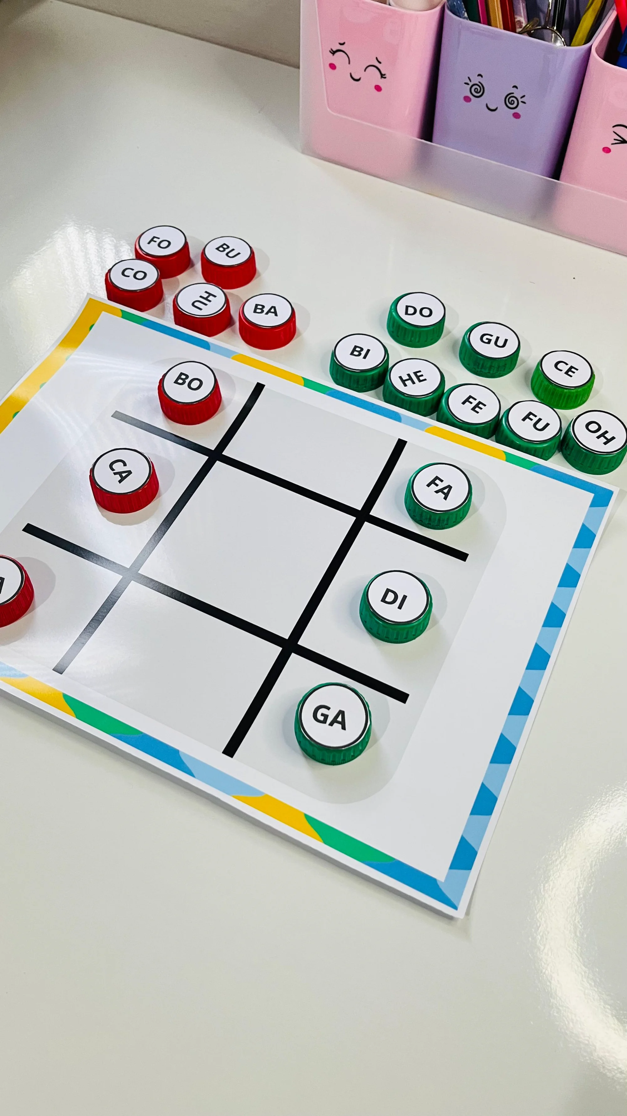 🔤 Jogo da Velha Silábico: Aprenda Sílabas e Palavras — amostra 1: Faixa Etária