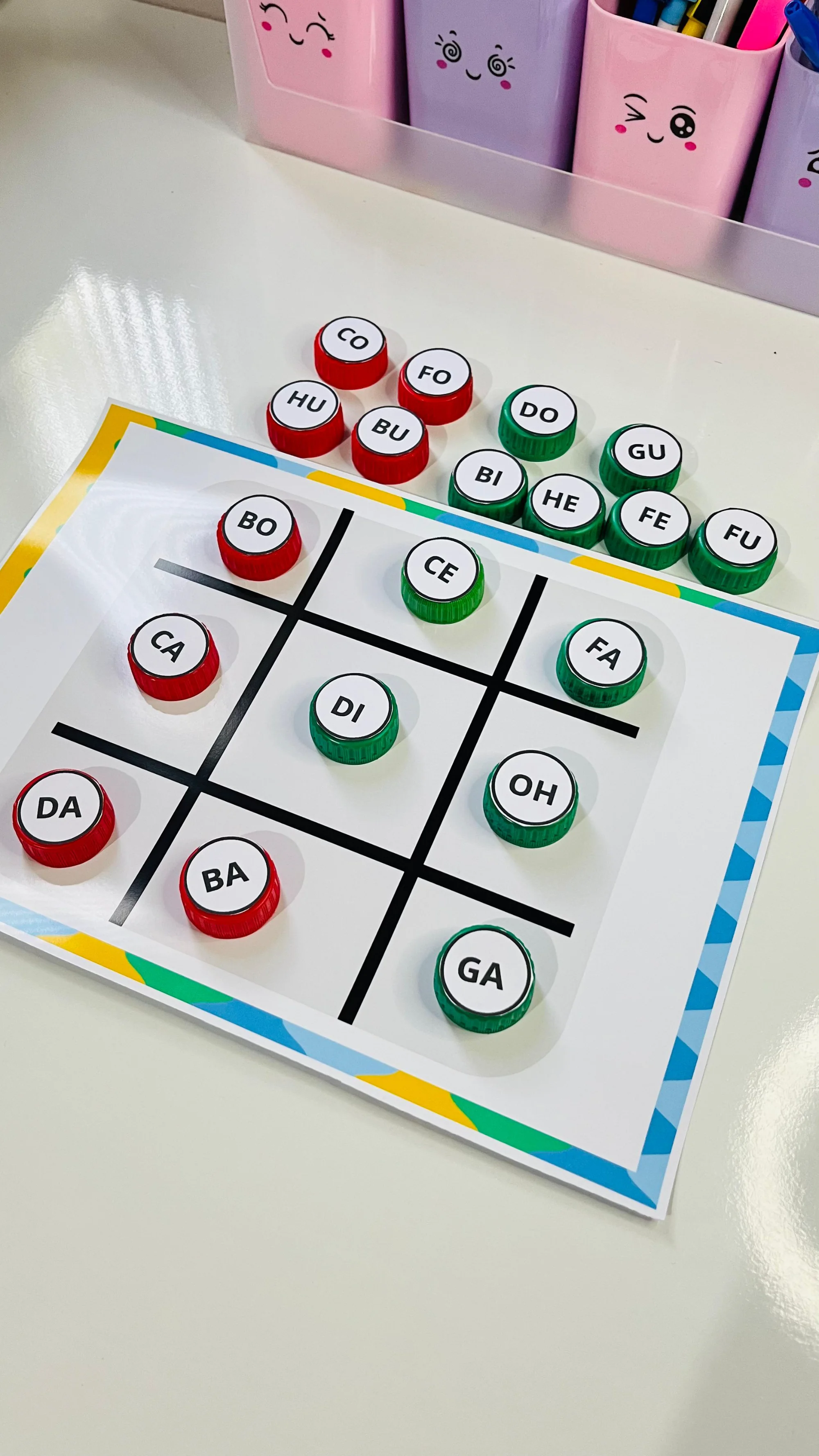 🔤 Jogo da Velha Silábico: Aprenda Sílabas e Palavras — capa do material