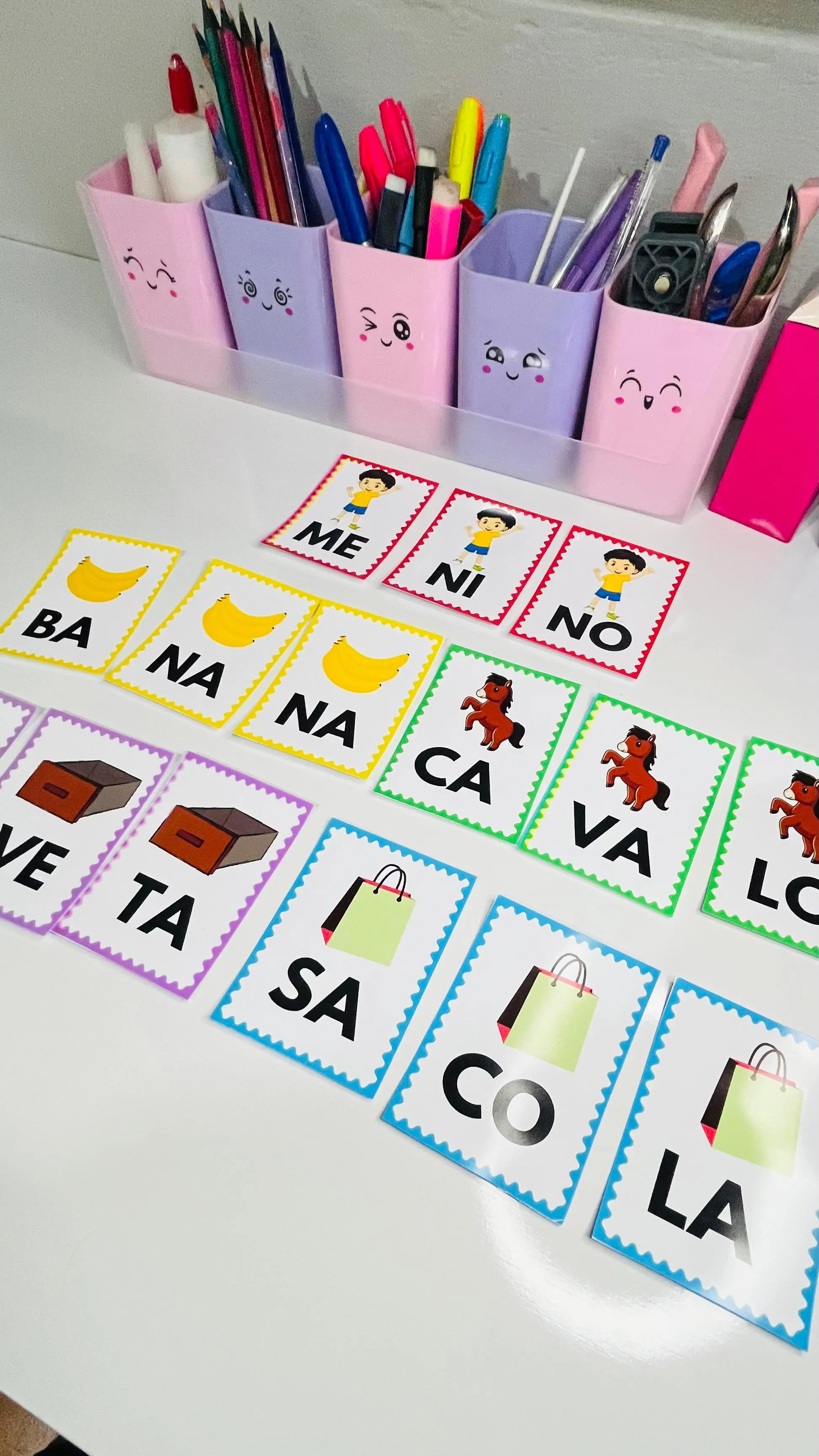 Jogo das Fichas Silábicas: Atividade Lúdica de Alfabetização Infantil — Alfabetização para Educação Infantil: Jogo das…