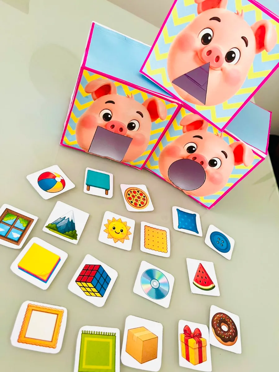 Jogo das Formas Geométricas - Matemática: Anos Iniciais — amostra 2: Esse jogo vai fazer com que seus alunos aprendam as…