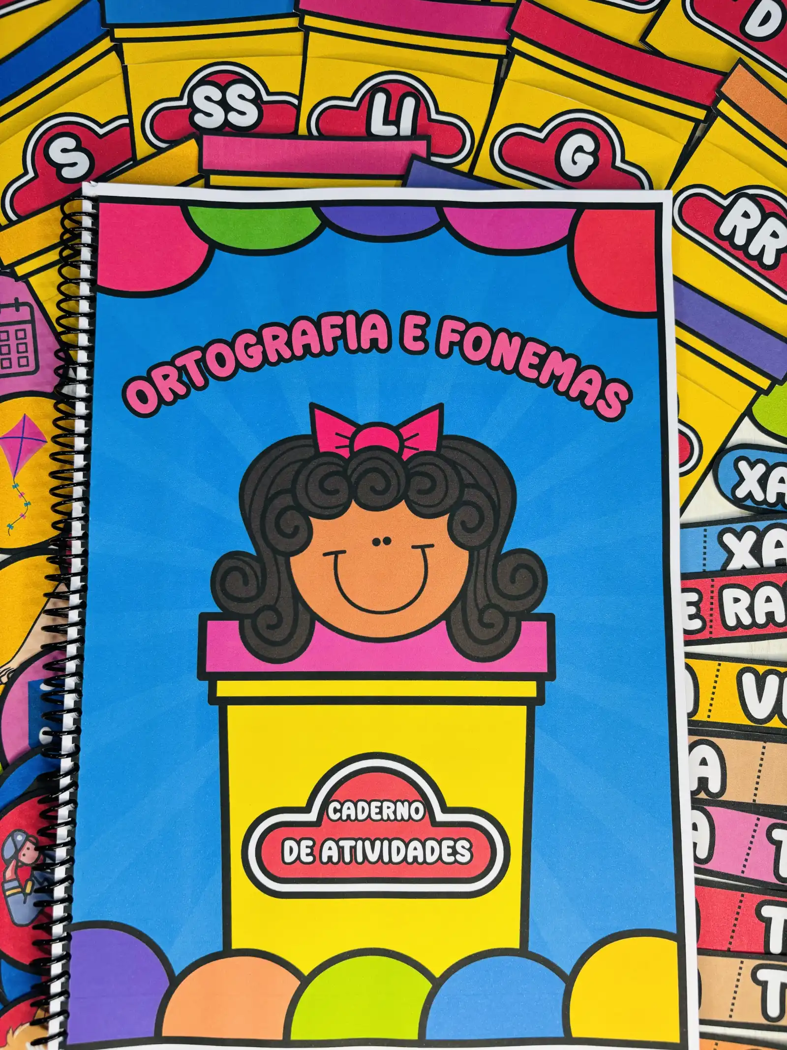 Jogo das Massinhas + Caderno de Atividades Ortografia e Fonemas — amostra 2: Sobre o Jogo das Massinhas + Caderno de…