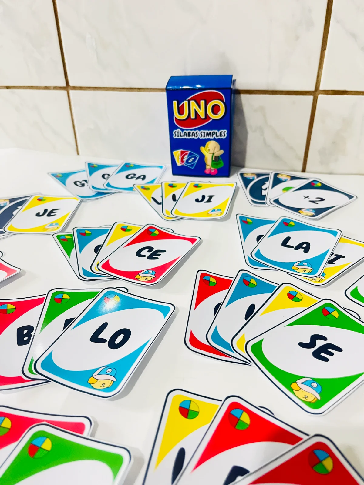 Jogo das Sílabas – Alfabetização Lúdica com Cartas — capa do material