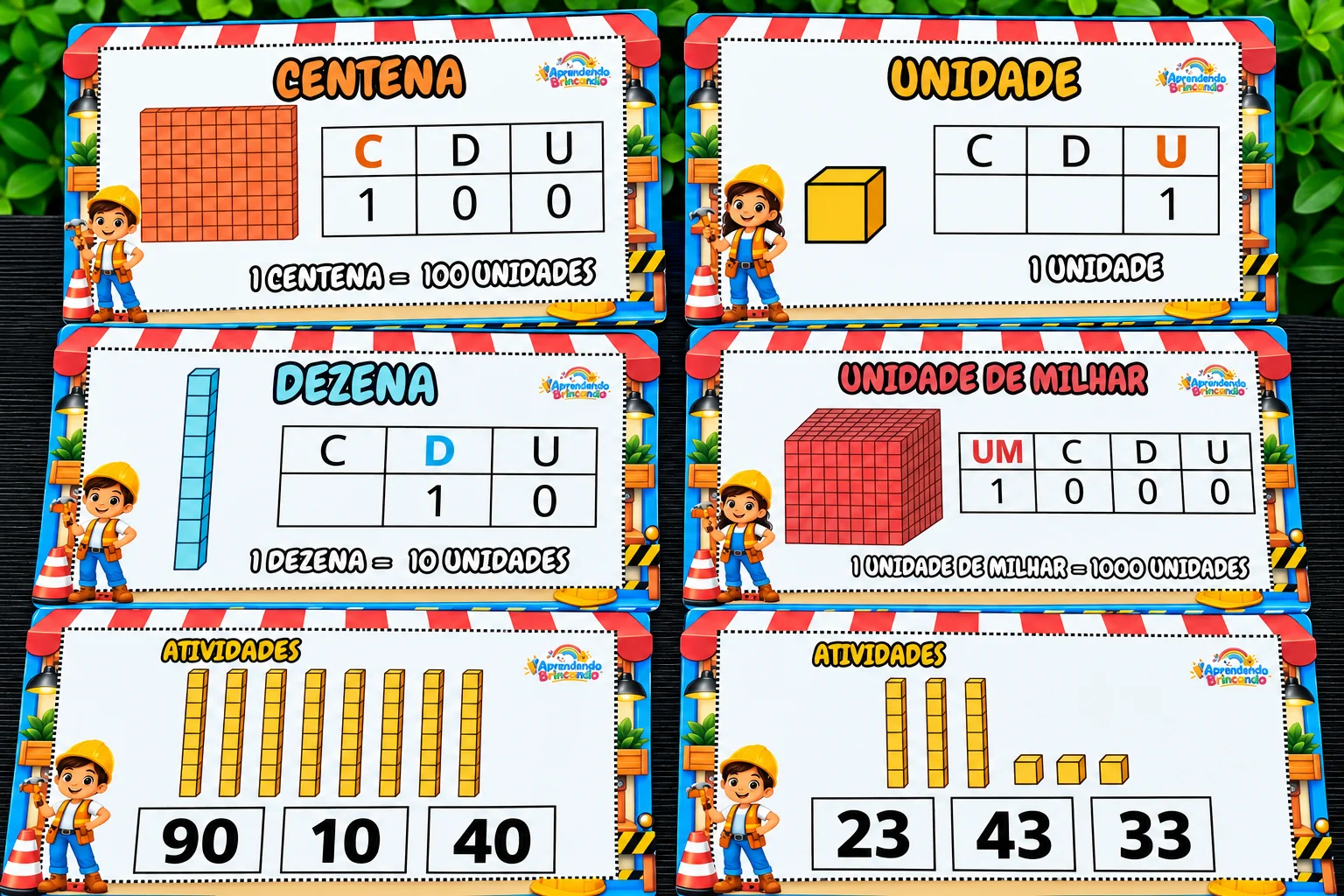 Jogo das Unidades, Dezenas, Centenas e Unidade de Milhar — amostra 2: Recurso pedagógico interativo para ensinar unidade,… Jogo das Unidades, Dezenas, Centenas e Unidade de Milhar — amostra 2: Recurso pedagógico interativo para ensinar unidade,…
